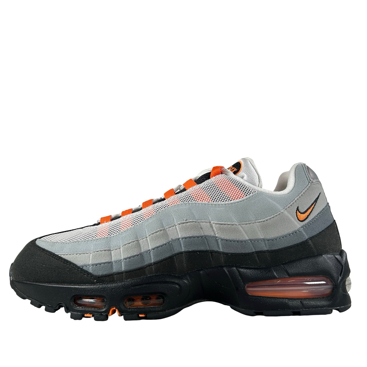 HM4740 101 Nike Air Max 95 OG Big Bubble Bright Mandarin 2.0 (2025) [USED] - 12 M (Used)
