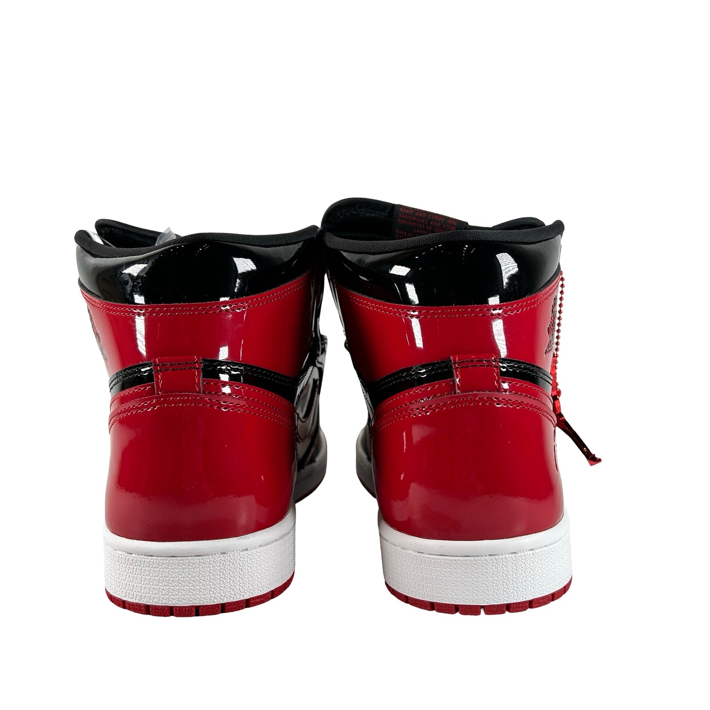 555088 063 Jordan 1 Retro High OG Patent Bred [CONDITIONAL] - 10 M (Mark on side panel) (Damaged Box)