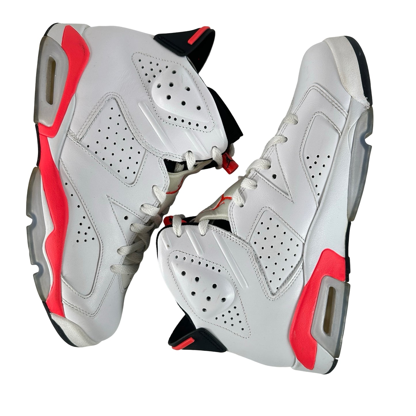 384664 123 Jordan 6 Retro Infrared White (2014) [USED] - 8.5 M (Used2)