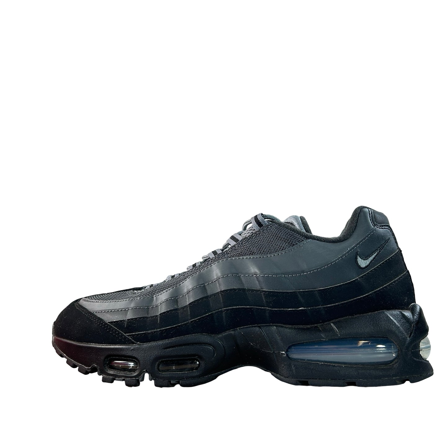 IQ0285 010 Nike Air Max 95 OG Big Bubble Black Lime Blast Anthracite [USED] - 10.5 M (Used)