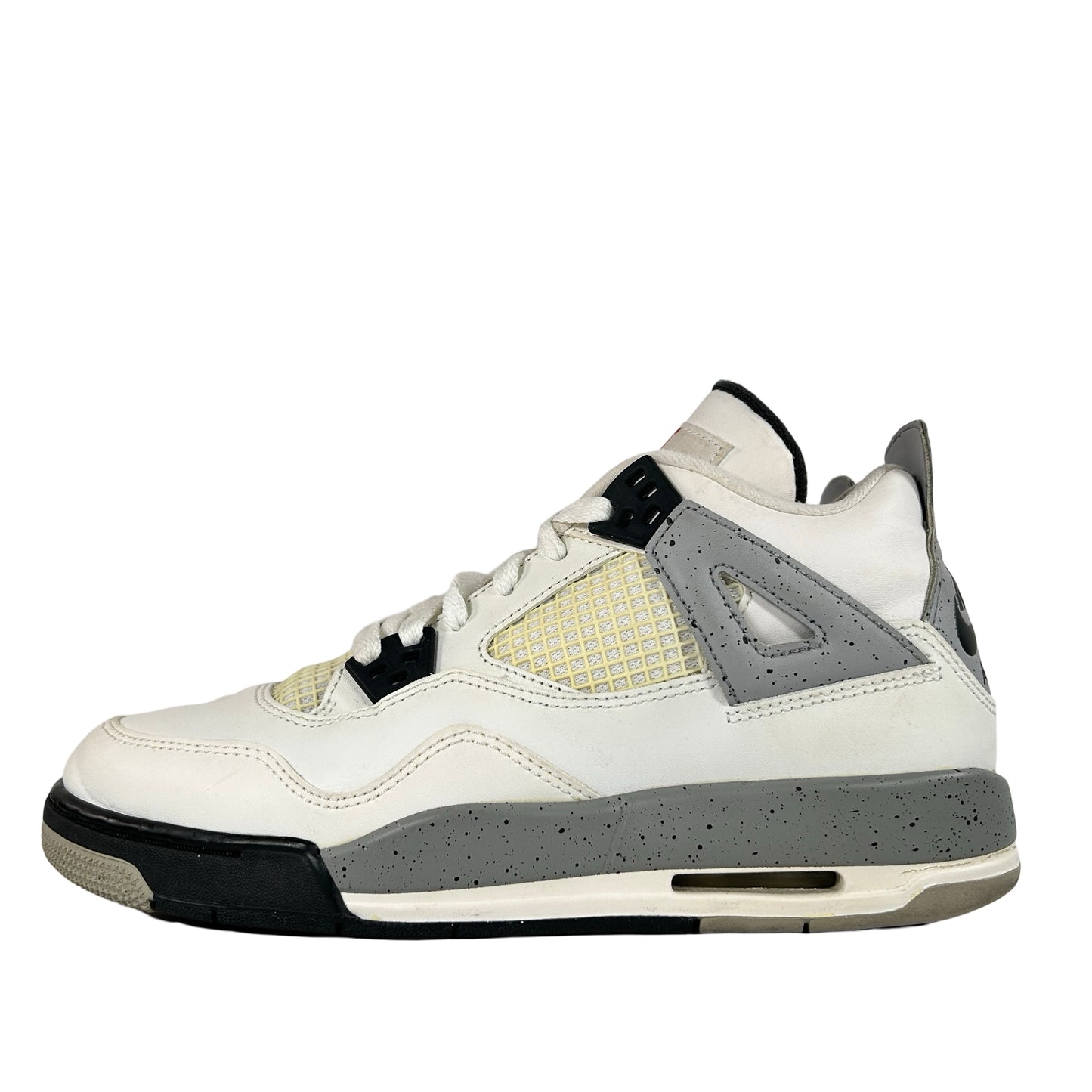 836016 192 Jordan 4 White Cement GS [USED] - 6 Y (Used2)