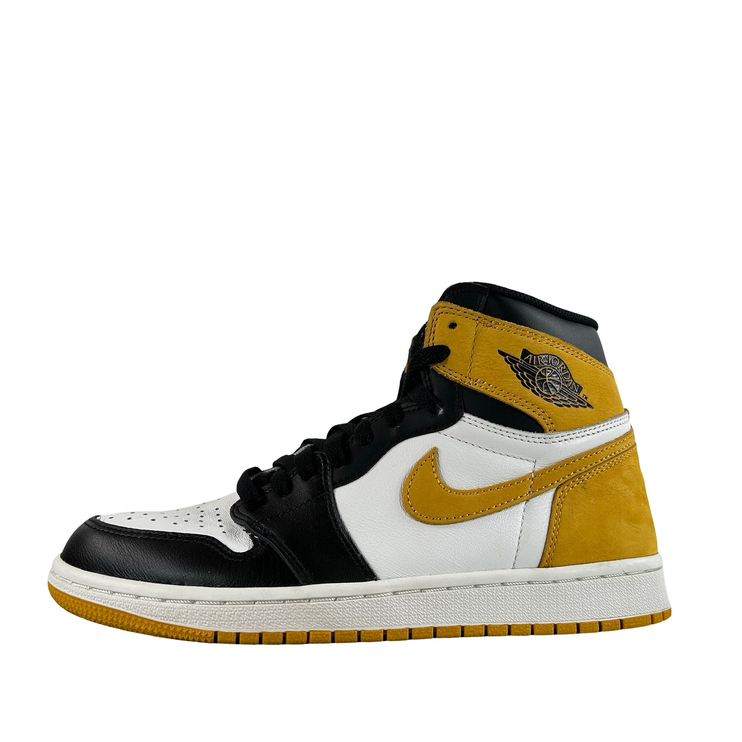555088 109 Jordan 1 Retro High Yellow Ochre [USED] - 7.5 M (Used)