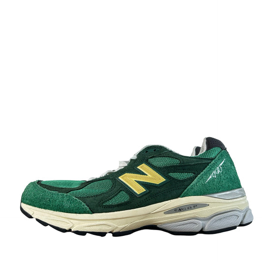 M990GG3 New Balance 990v3 MiUSA Varsity Green Gold [USED] - 9 M (Used) (No Box)