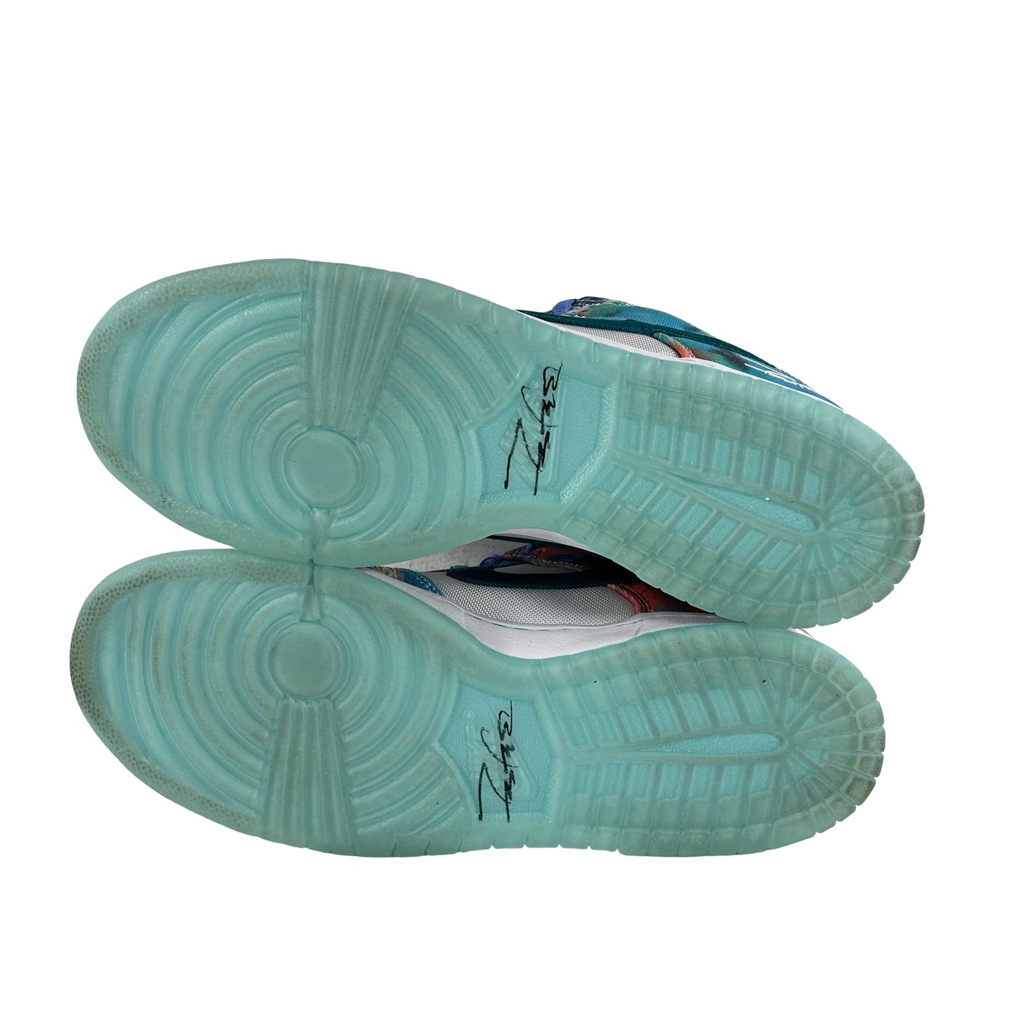 HF6061 400 Nike SB Dunk Low Futura Laboratories Bleached Aqua [USED] - 11 M (Used)