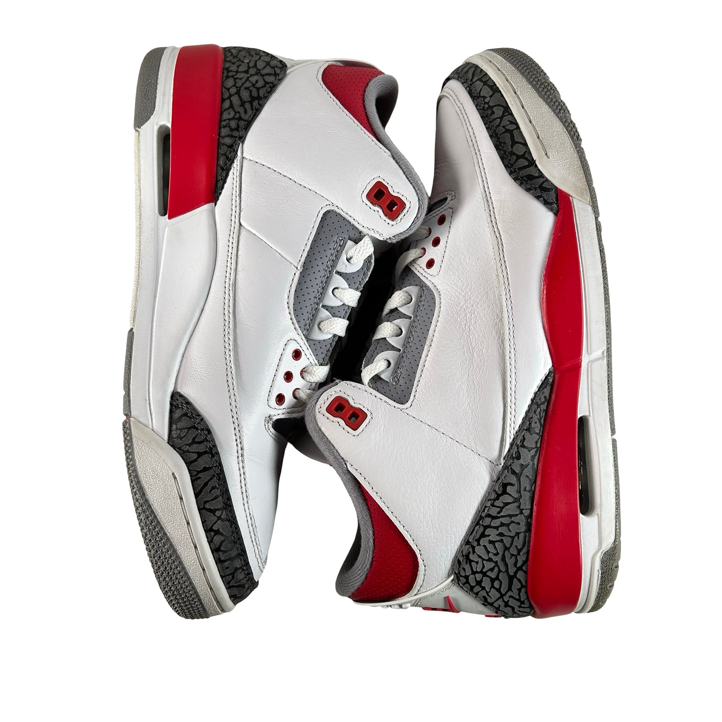 DN3707 160 Jordan 3 Retro Fire Red (2022) [USED] - 10 M (Used7)