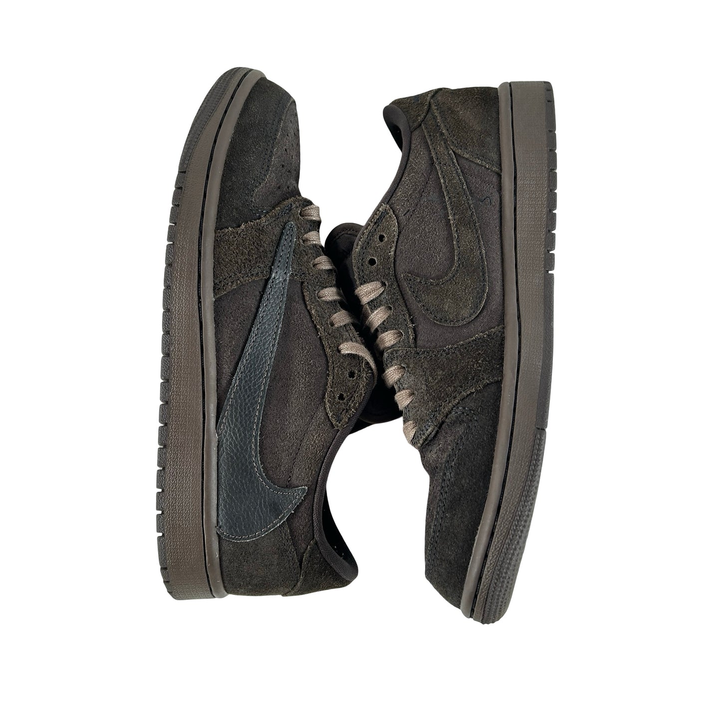 DM7866 202 Jordan 1 Retro Low OG SP Travis Scott Velvet Brown [USED] - 8 M (Used4)