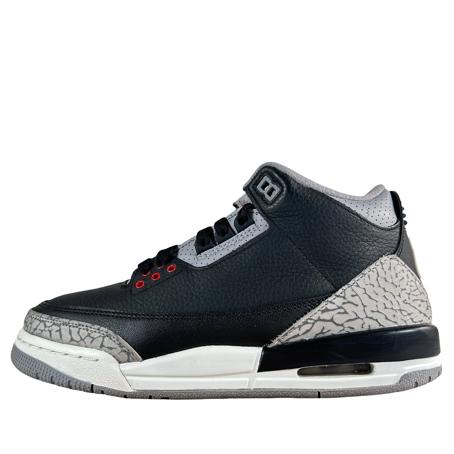 DM0967 010 Jordan 3 Retro Black Cement (2024) (GS) [USED] - 7 Y (Used2)