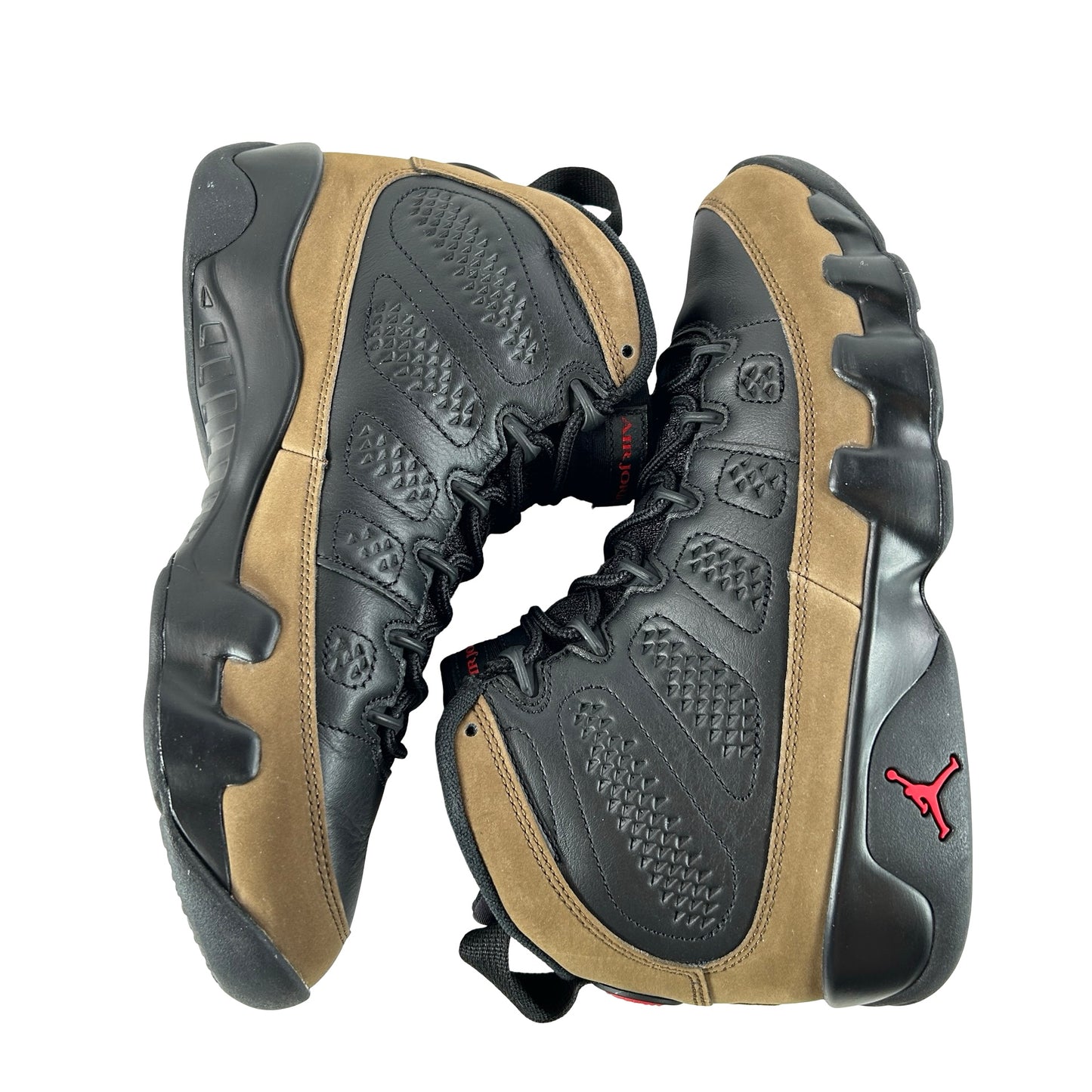 HV4794 030 Air Jordan 9 Retro Olive (2024) [USED] - 7.5 M (Used)