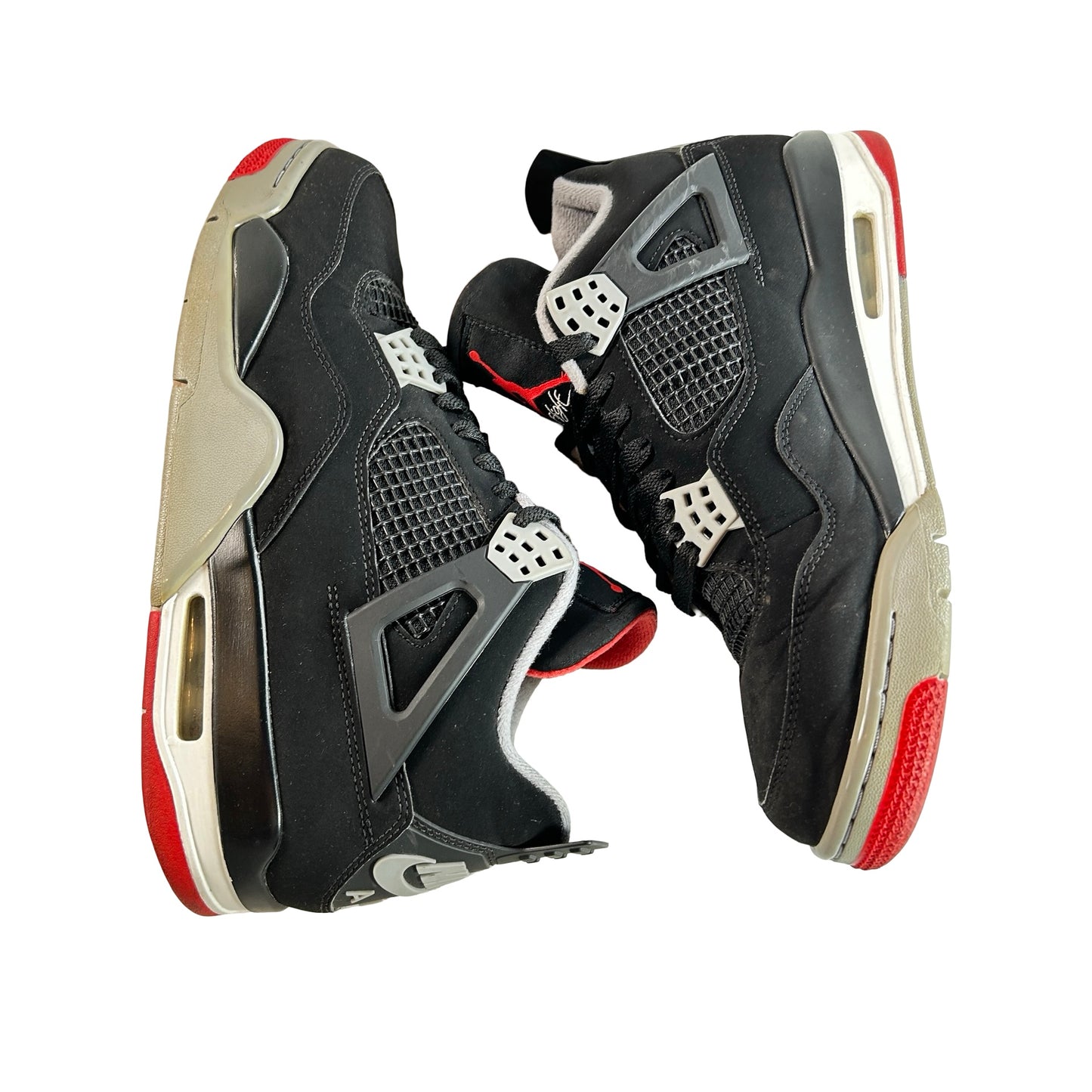 308497 060 Jordan 4 Retro Bred (2019) [USED] - 9 M (Used4) (Replace Box4)