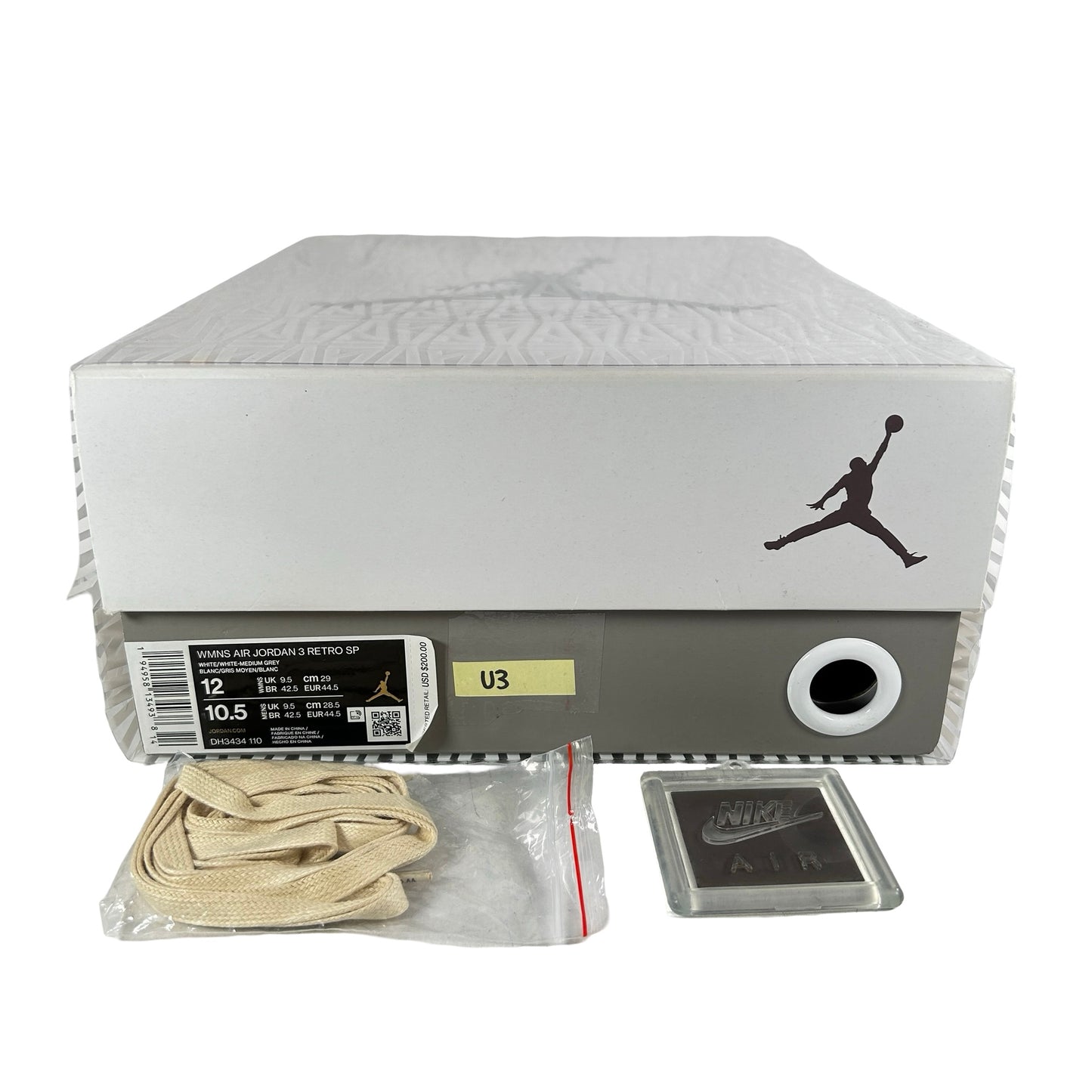 DH3434 110 Jordan 3 Retro A Ma Maniere [USED] - 12 W / 10.5 M (Used3)