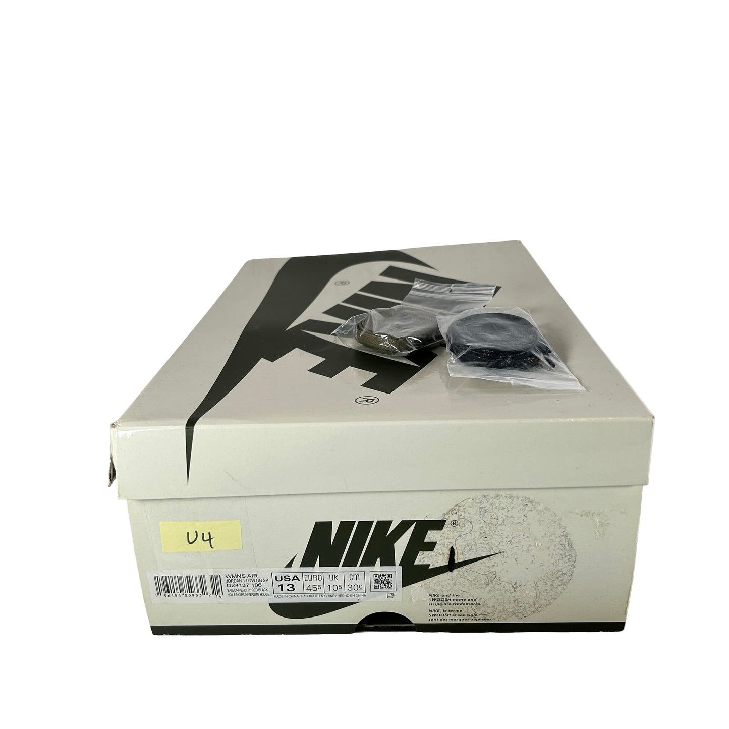 DZ4137 106 Jordan 1 Retro Low OG SP Travis Scott Olive (W) [USED] - 13 W (Used4)