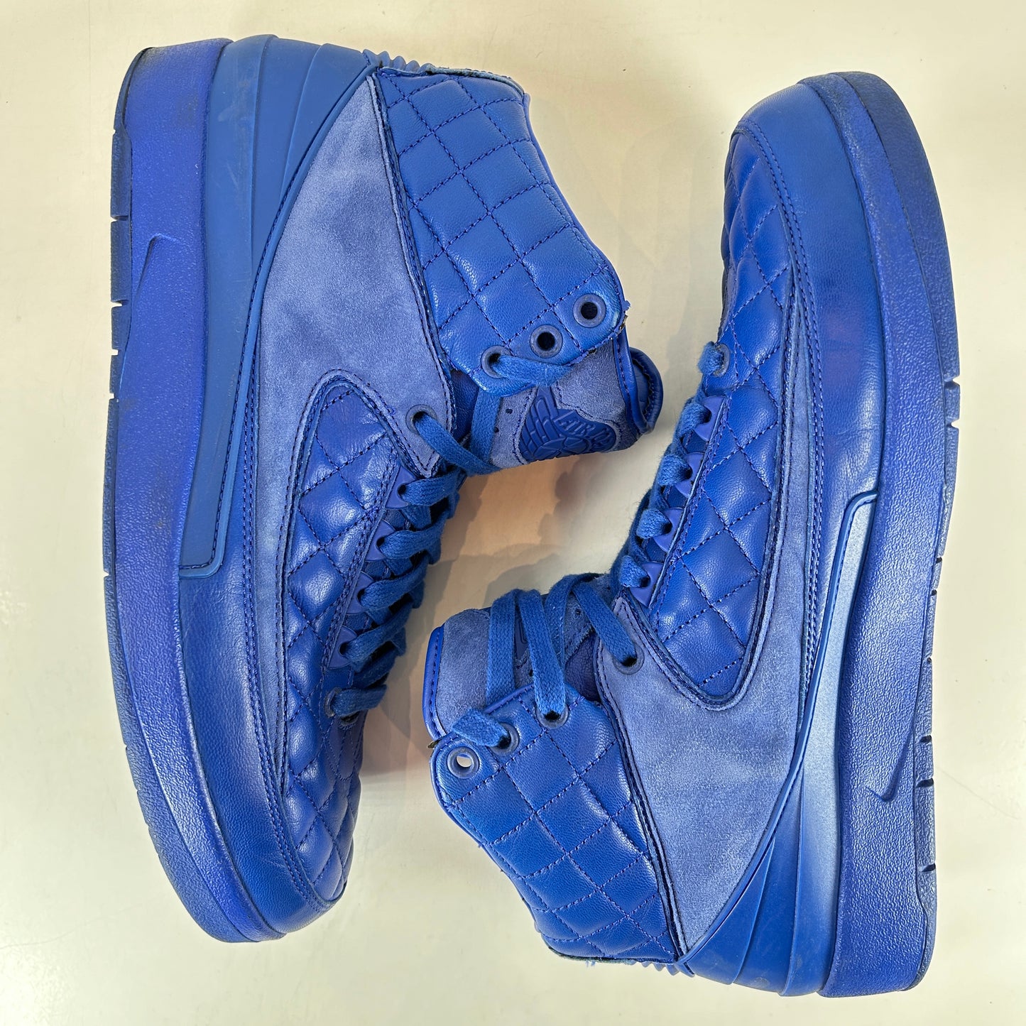 717170 405 Jordan 2 Retro Just Don Blue [USED] - 11 M (Used) (No Box) (See Pics)