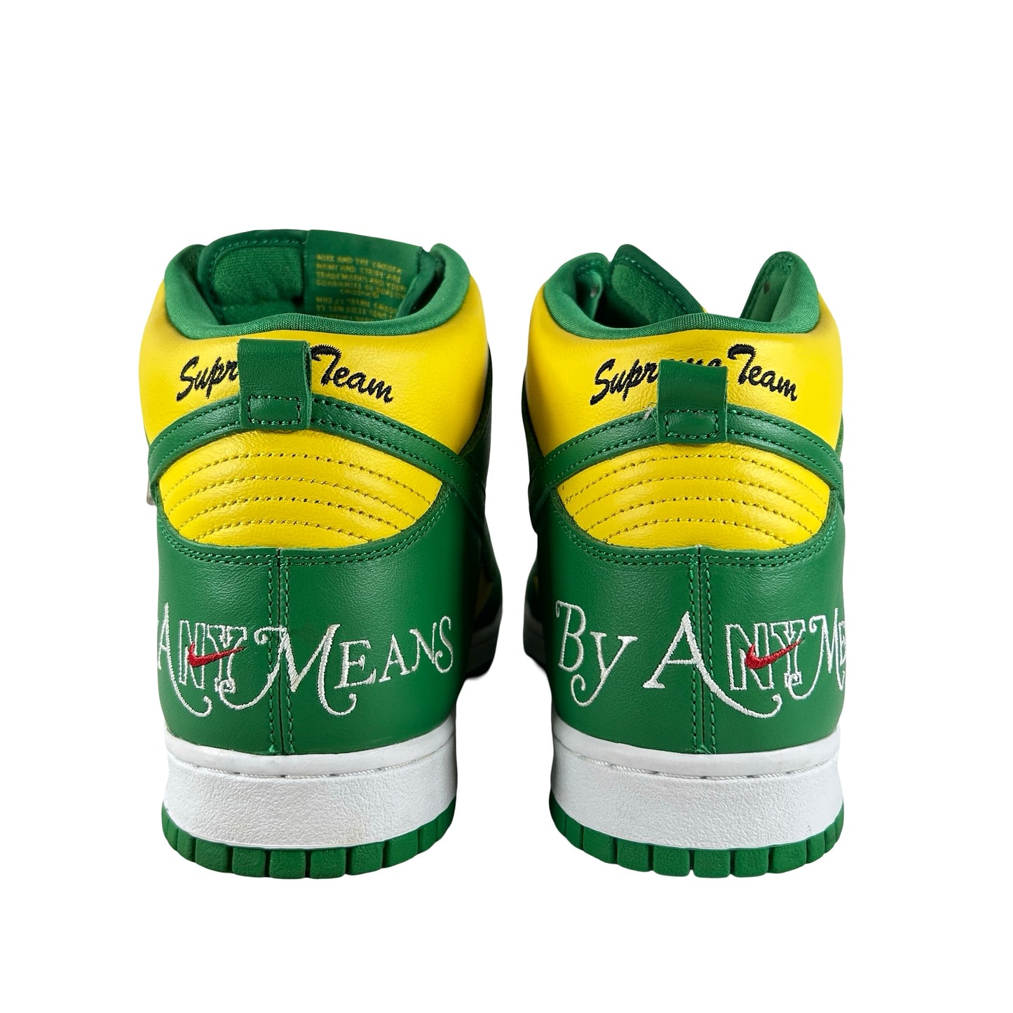 DN3741 700 Nike SB Dunk High Supreme By Any Means Brazil [USED] - 12 M (Used)