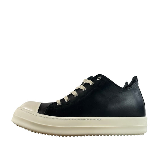 RU02B2891 LCG Rick Owens Strobe Low Black [USED] - 41 M (US 8) (Used)