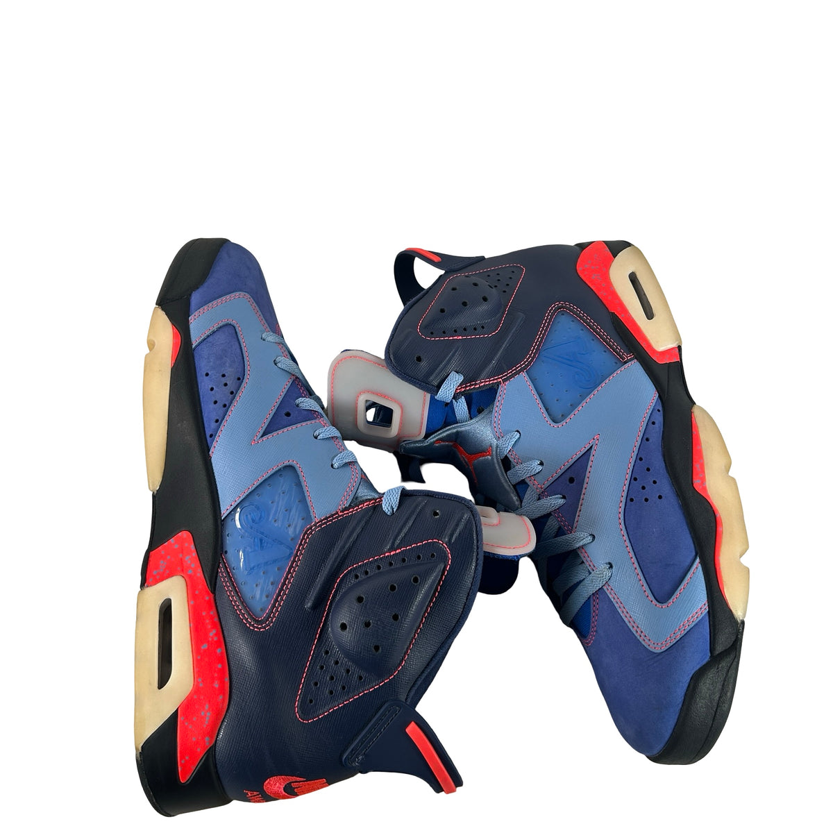 IQ5706 400 Air Jordan 6 Retro Awake NY Midnight Navy [USED] - 13 M (Used) (Sample)