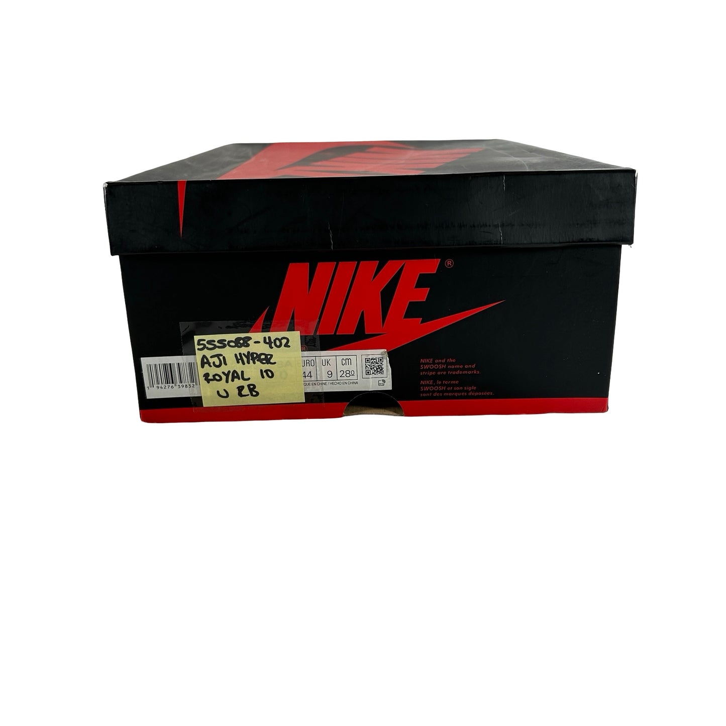 555088 402 Jordan 1 Hyper Royal [USED] - 10 M (Used) (Replace Box)