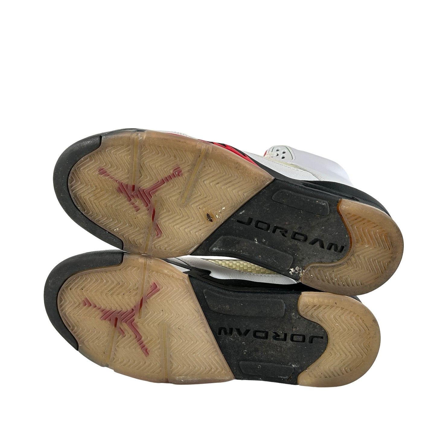 440888 102 Jordan 5 Retro Fire Rojo Plata Lengua (2020) (GS)