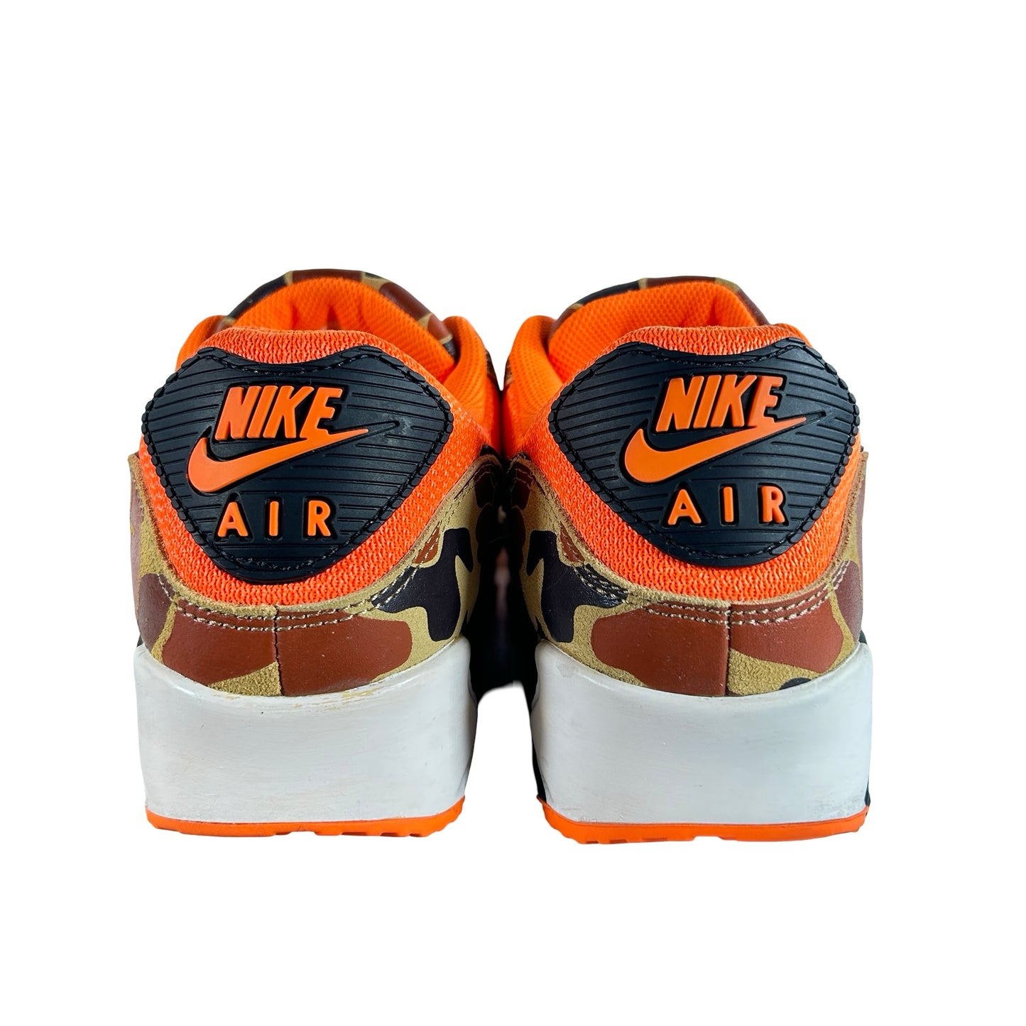 CW4039 800  Nike Air Max 90 Duck Camo Orange [USED] - 11 M (Used) (No Box)