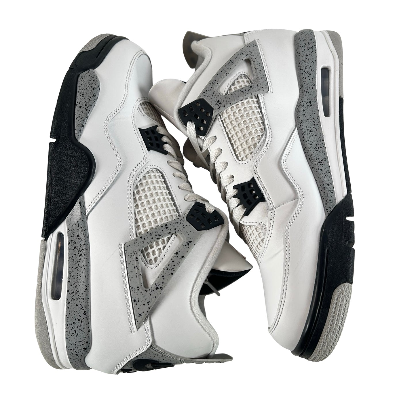FV5029 100 Jordan 4 Retro White Cement (2025) [USED] - 12 M (Used5)