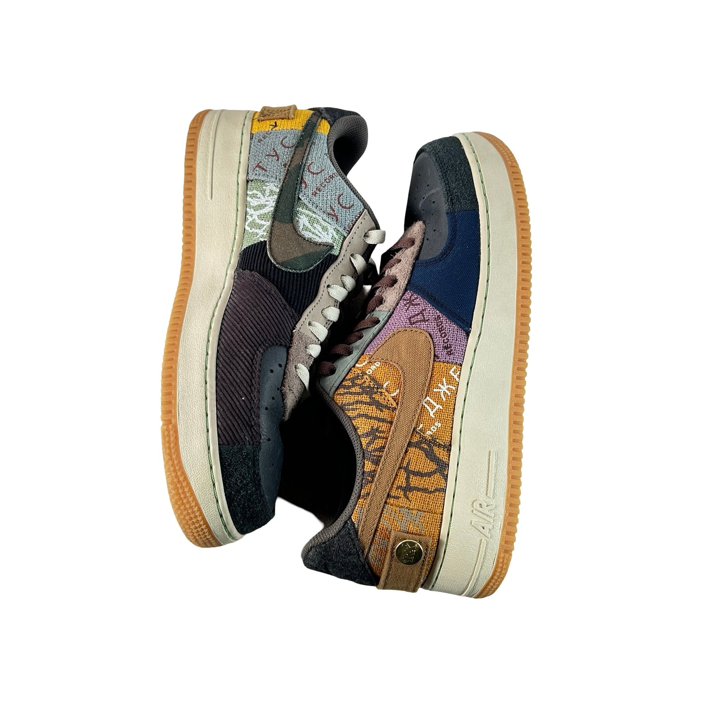 CN2405 900 AF1 Low Travis Scott Cactus Jack [USED] - 9 M (Used7)