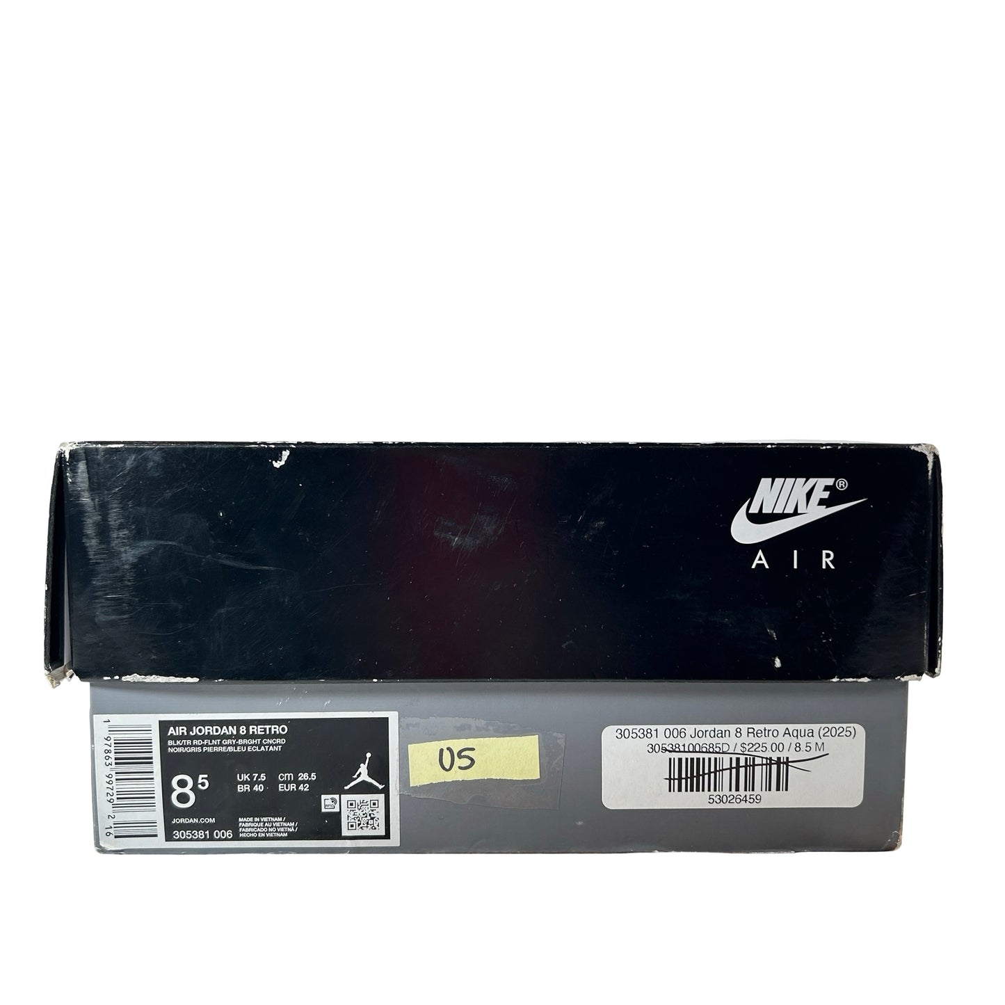 305381 006 Jordan 8 Retro Aqua (2025) [USED] - 8.5 M (Used5)