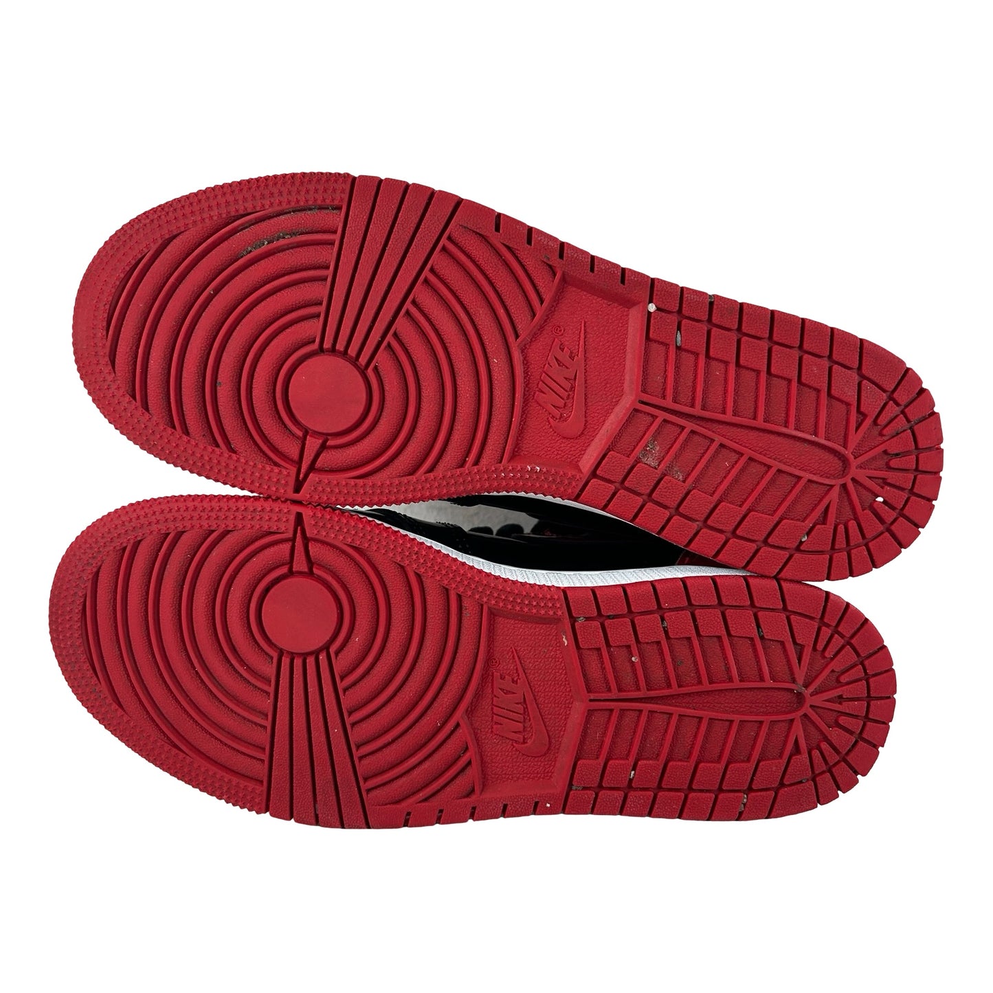 575441 063 Jordan 1 Retro High OG Patent Bred (GS) [USED] - 4 Y (Used) (No Box)