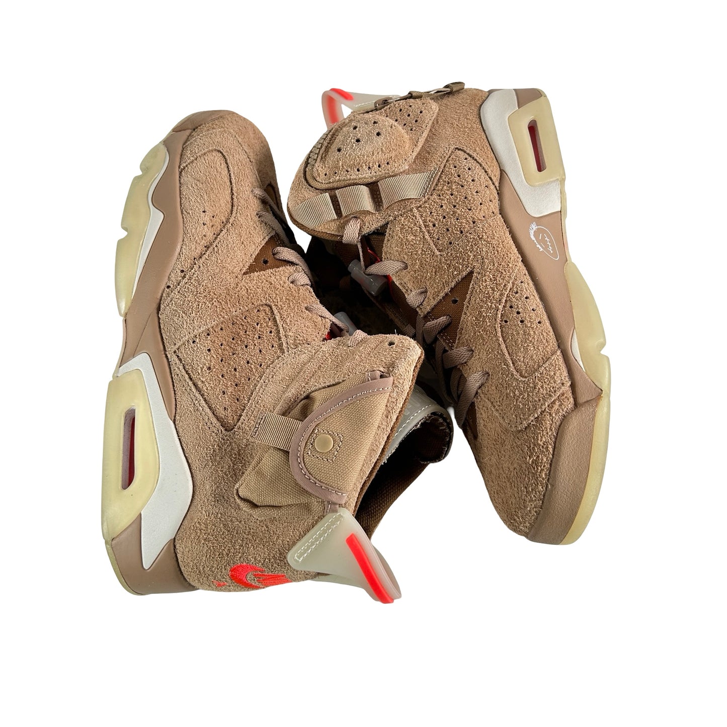 DH0690 200 Jordan 6 Retro Travis Scott British Khaki [USED] - 9.5 M (Used4)
