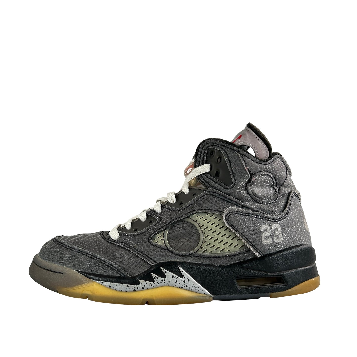 CT8480 001 Jordan 5 Off-White Black [USED] - 7.5 M (Used2)