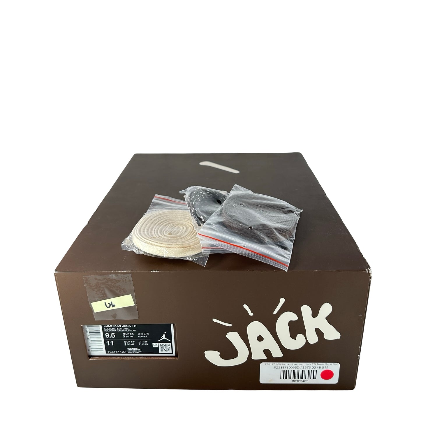 FZ8117 100 Jordan Jumpman Jack TR Travis Scott Sail [USED] - 9.5 M (Used6)
