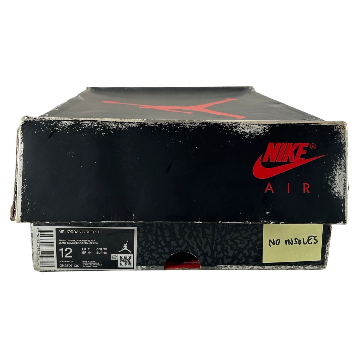 DN3707 100 Jordan 3 Retro White Cement Reimagined [USED] - 12 M (Used) (No Insoles)