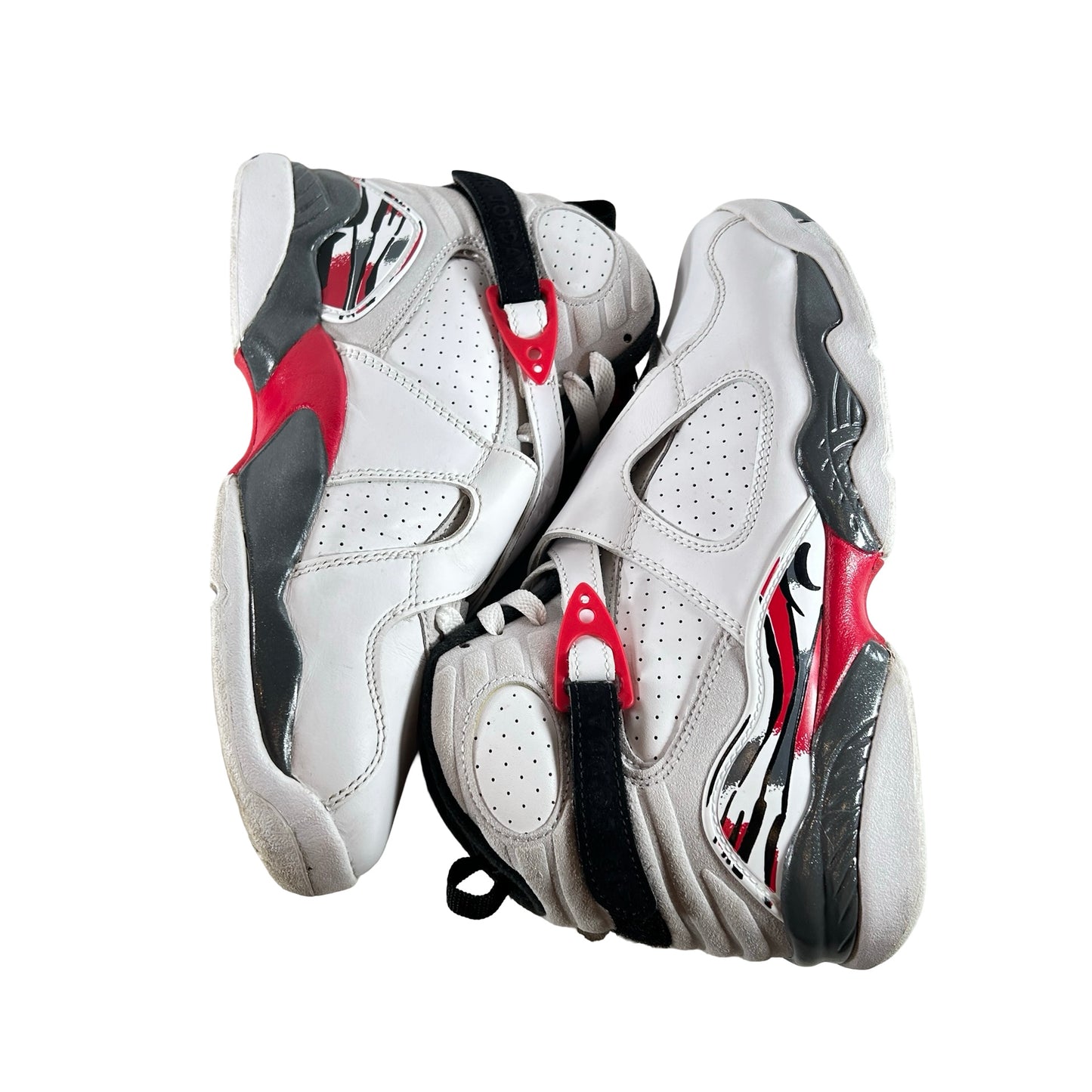 305368 100 Jordan 8 Retro White True Red (2025) (GS) [USED] - 6.5 Y (Used)