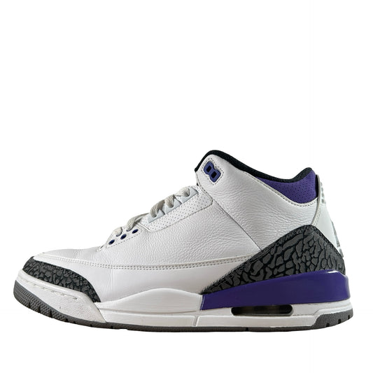 CT8532 105 Jordan 3 Retro Dark Iris [USED] - 10 M (Used2)
