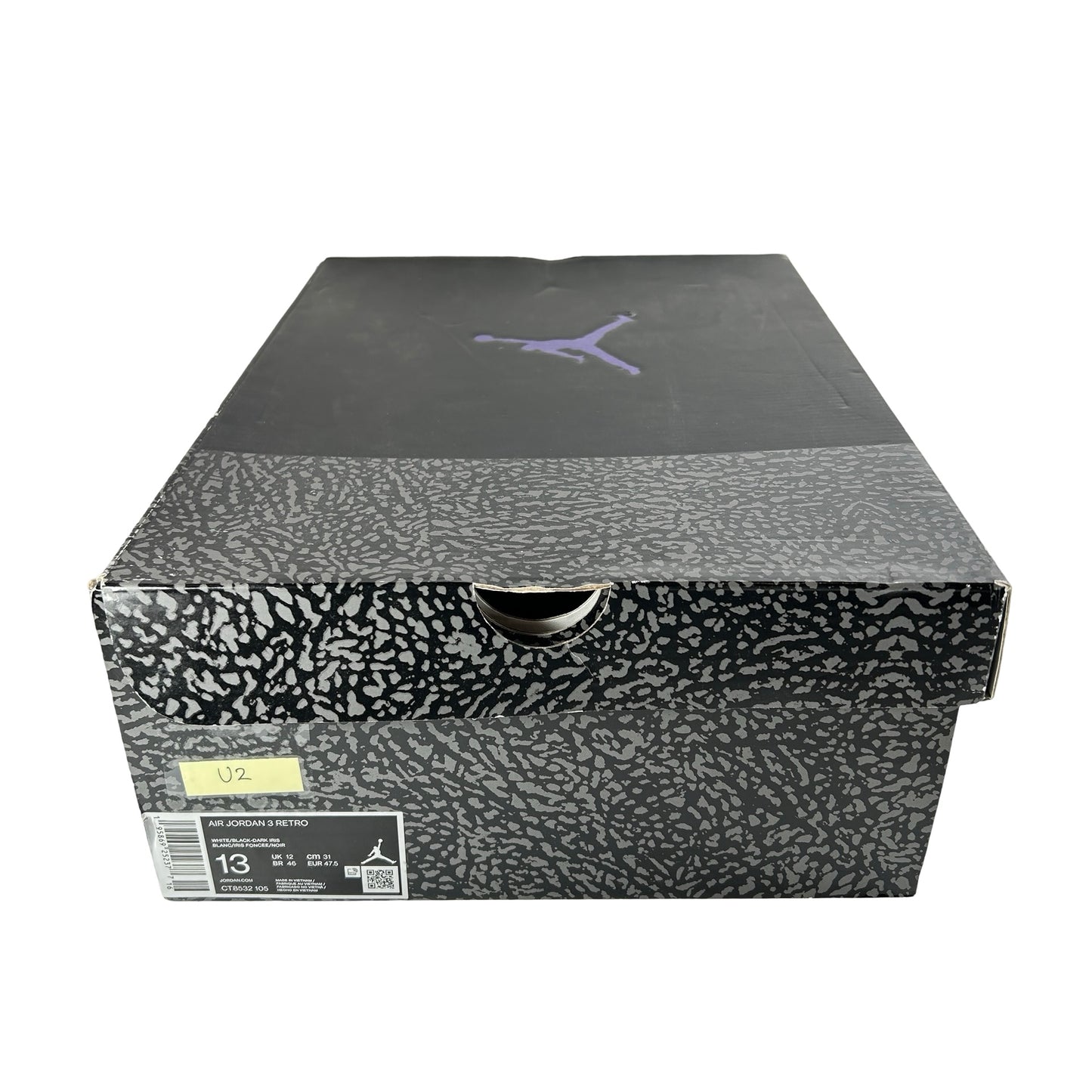 CT8532 105 Jordan 3 Retro Dark Iris [USED] - 13 M (Used2)