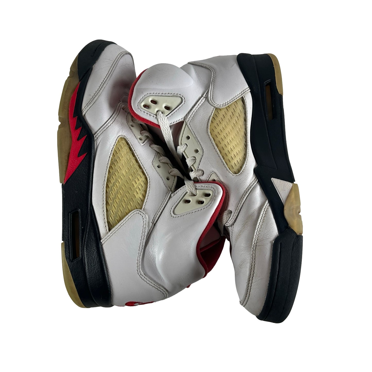 DA1911 102 Jordan 5 Fire Red [USED] - 9 M (Used3) (No Box3)