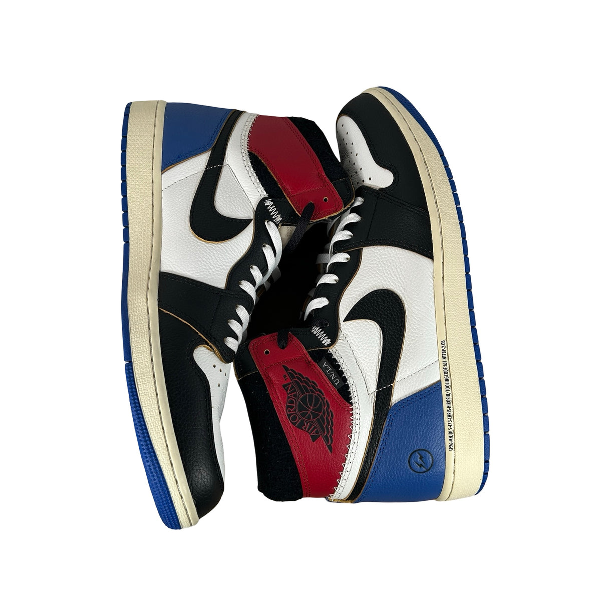IO7847 002 Jordan 1 Retro High OG SP Fragment x Union LA Varsity Red Sport Royal [USED] - 14 M (Used2)