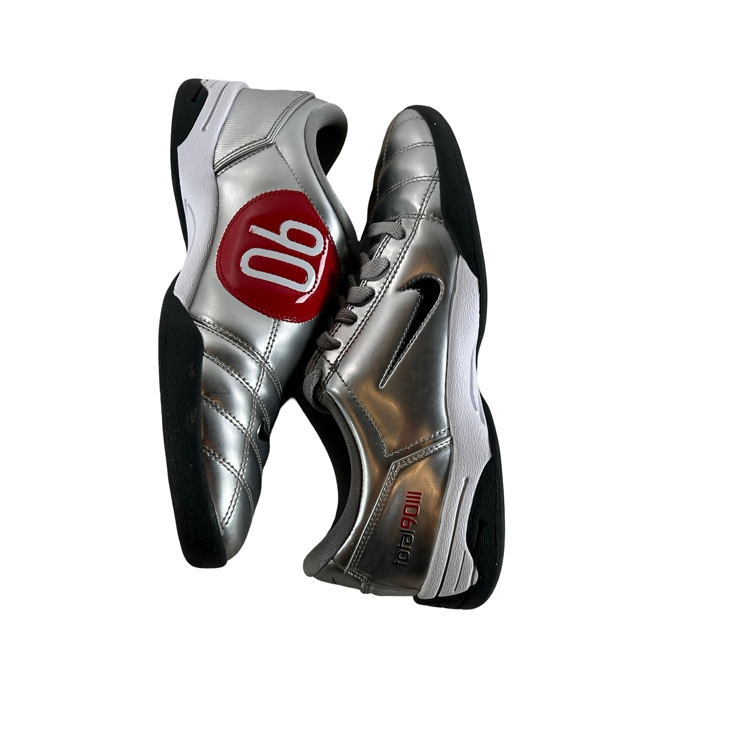 HJ9351 002 Nike Total 90 3 SP Metallic Silver Black [USED] - 7.5 M (Used) (No Box)