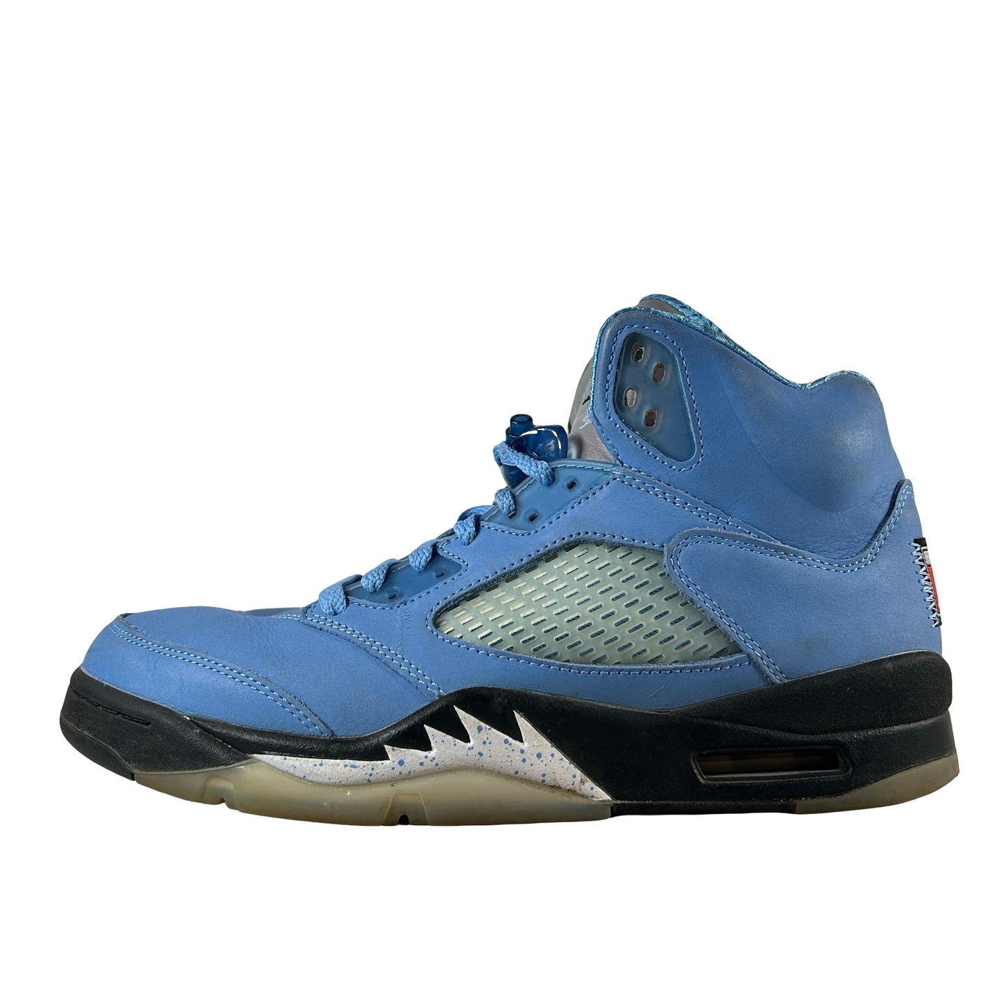 DV1310 401 Air Jordan 5 Retro UNC University Blue [USED] - 9.5 M (Used) (No Box)