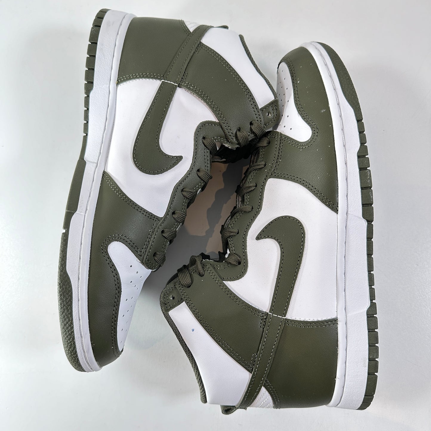 DD1399 107 Nike Dunk High Retro Cargo Khaki (2021) [USED] - 10.5 M (Used)