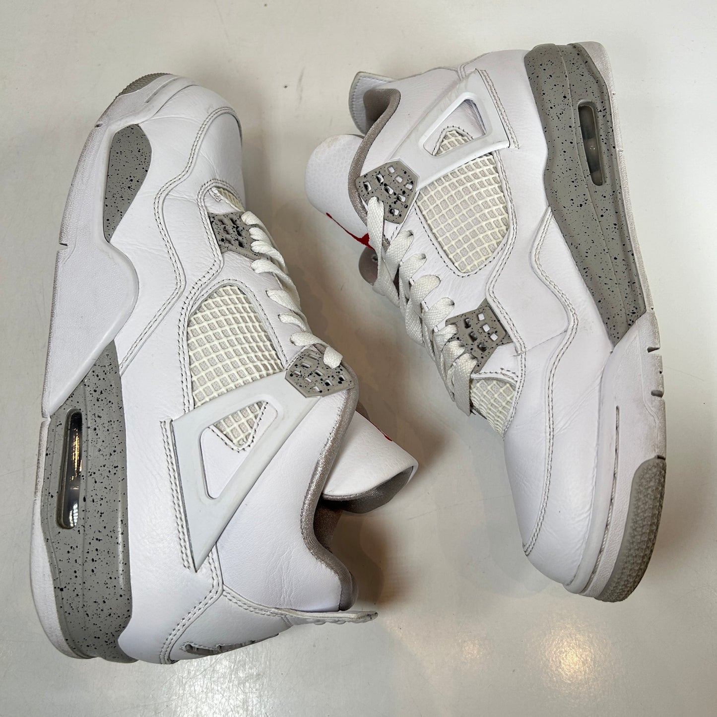 CT8527 100 Jordan 4 Retro White Oreo (2021) [USED] - 10.5 M (Used2)