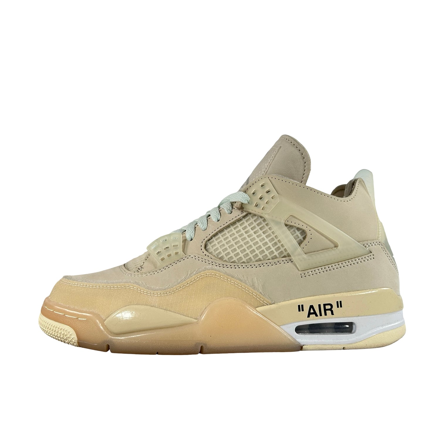 CV9388 100 Jordan 4 Retro Off-White Sail (Women's) [USED] - 10.5 W (Used7)
