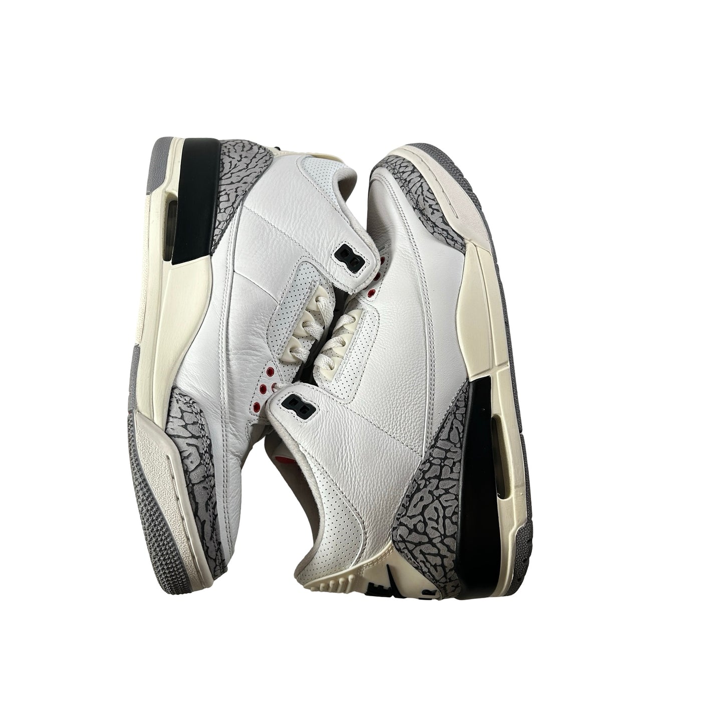 DN3707 100 Jordan 3 Retro White Cement Reimagined [USED] - 10.5 M (Used26)