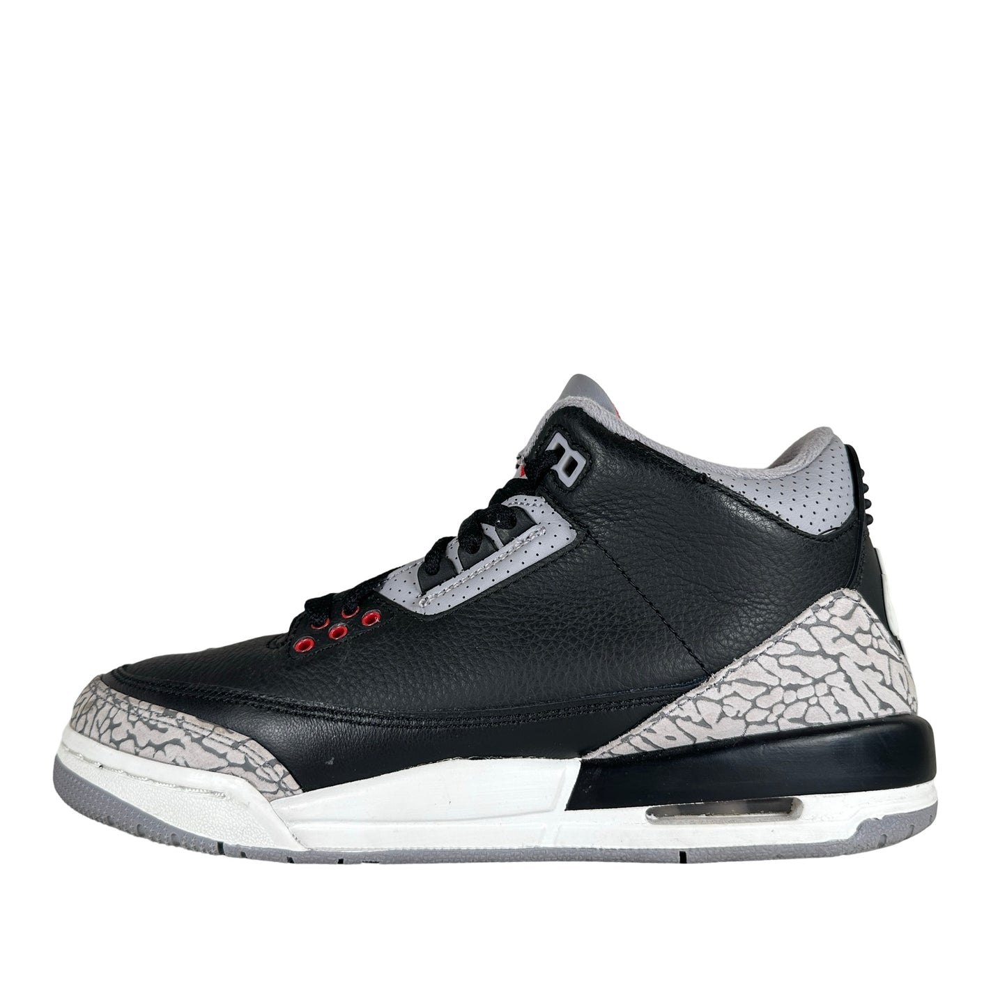 DM0967 010 Jordan 3 Retro Black Cement (2024) (GS) [USED] - 7Y (Used) (No Box)