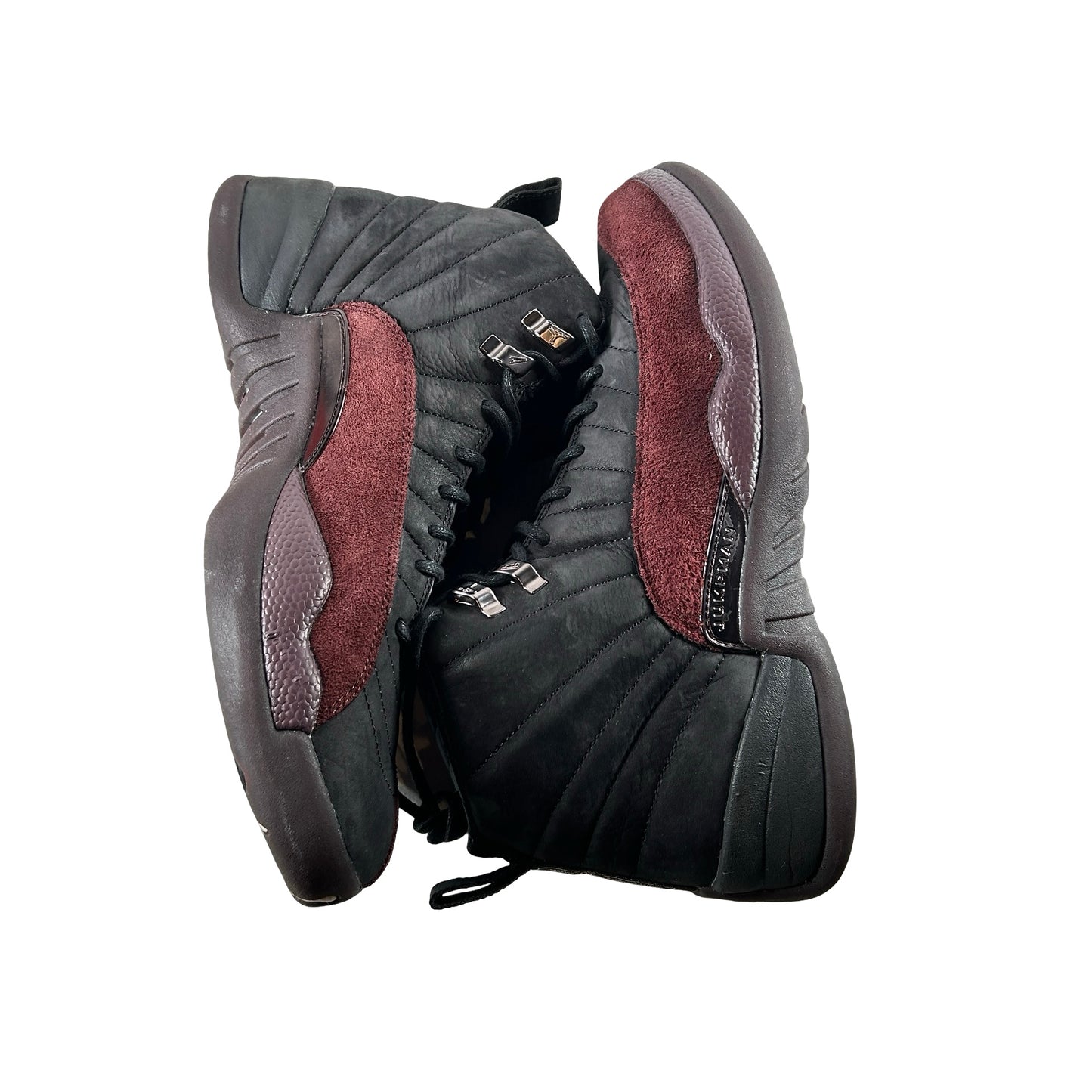 DV6989 001 Jordan 12 Retro SP A Ma Maniére Black (Women's) [USED] - 12 W (Used)