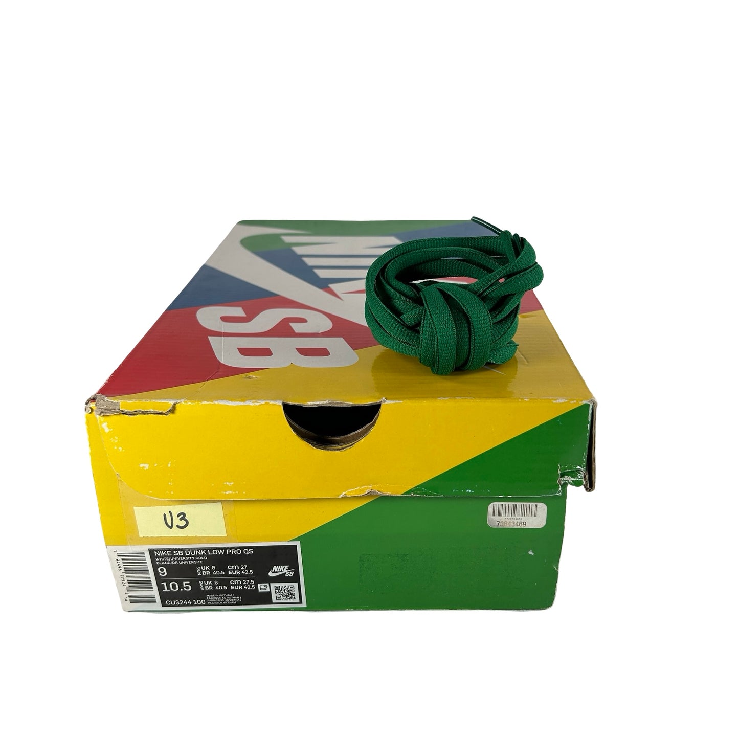 CU3244 100 Nike SB Dunk Low Chunky Dunky [USED] - 9 M (Used3)
