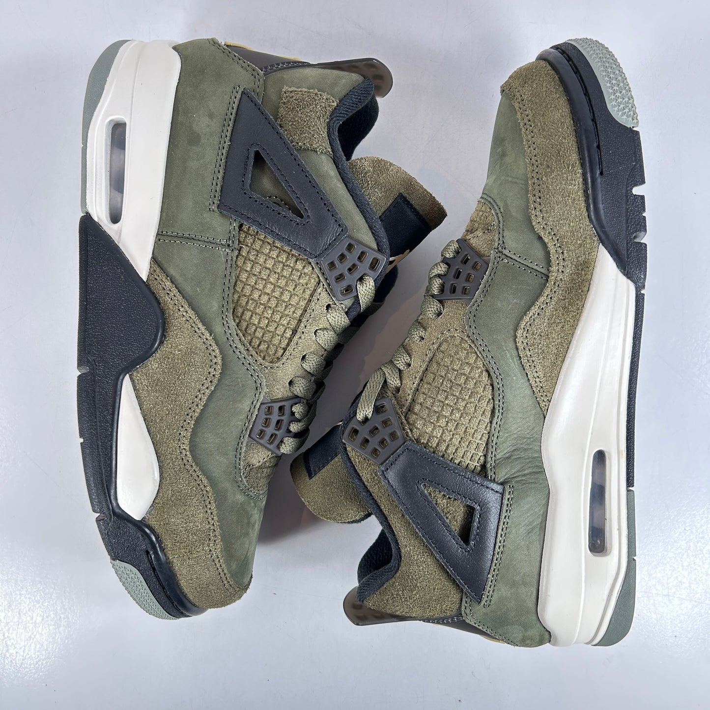 FB9927 200 Air Jordan 4 Craft Medium Olive [USED] - 8 M (Used)