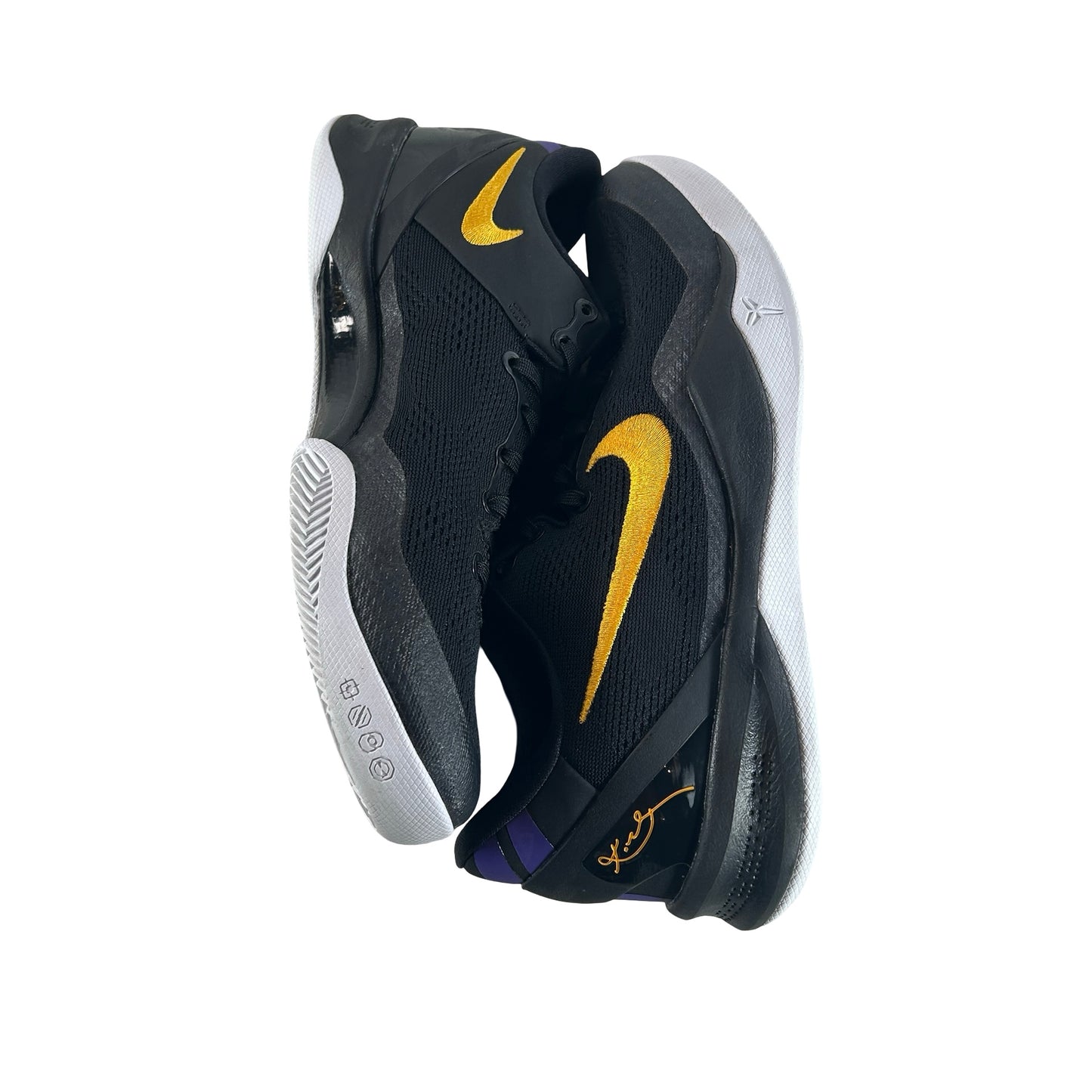 HF9550 001 Nike Kobe 8 Protro Lakers Away [USED] - 8 M (Used) (No Box)