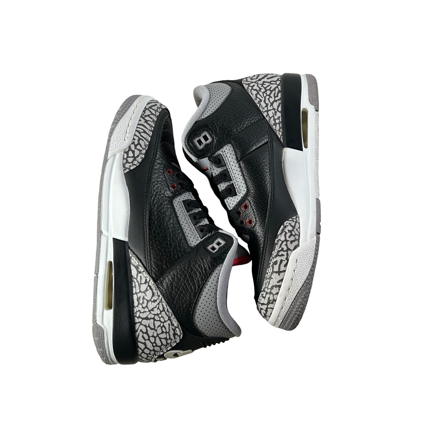 854261 001 Jordan 3 Black Cement GS [USED] - 5 Y (Used)