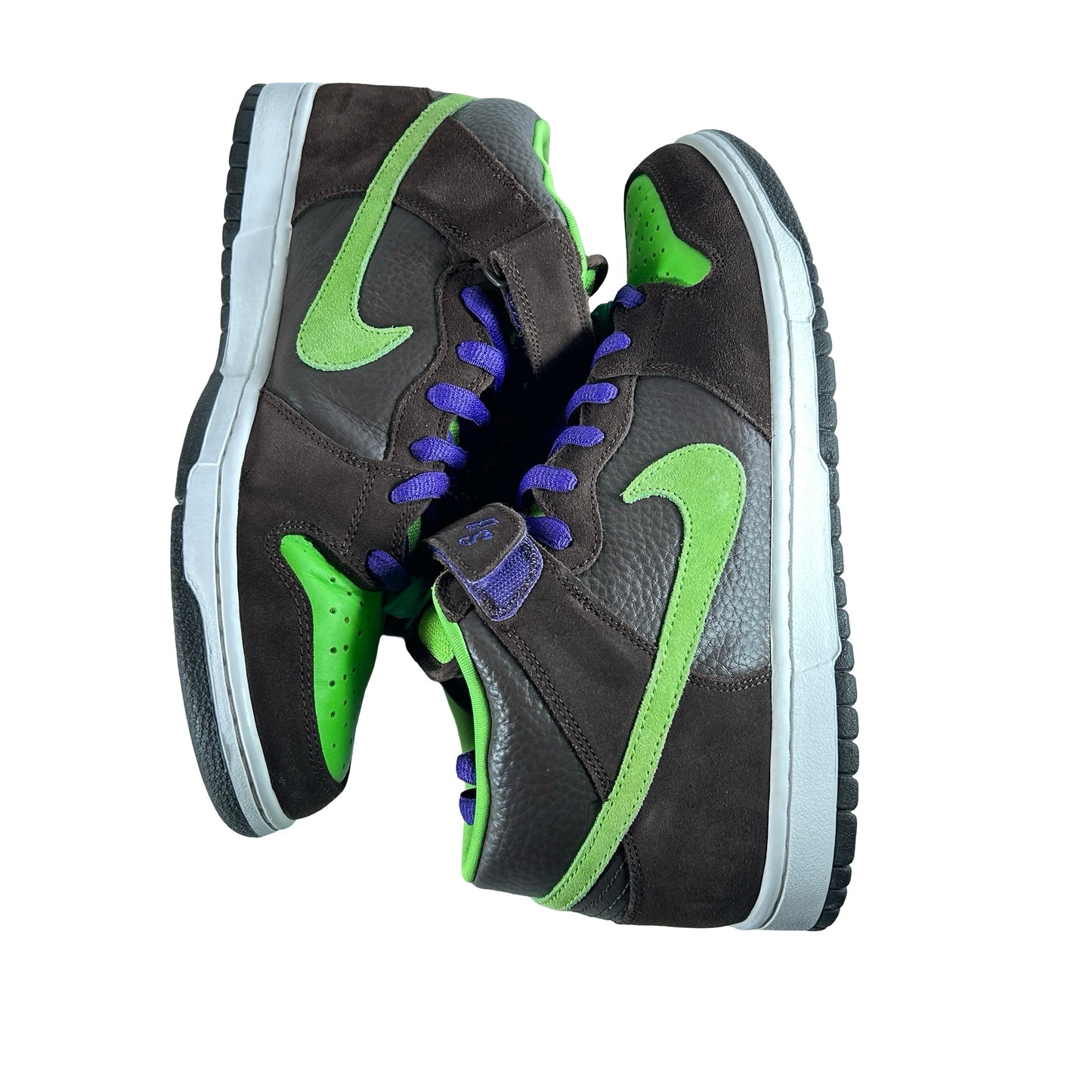 314383 231 Nike SB Dunk Mid Donatello [USED] - 11 M (Used)