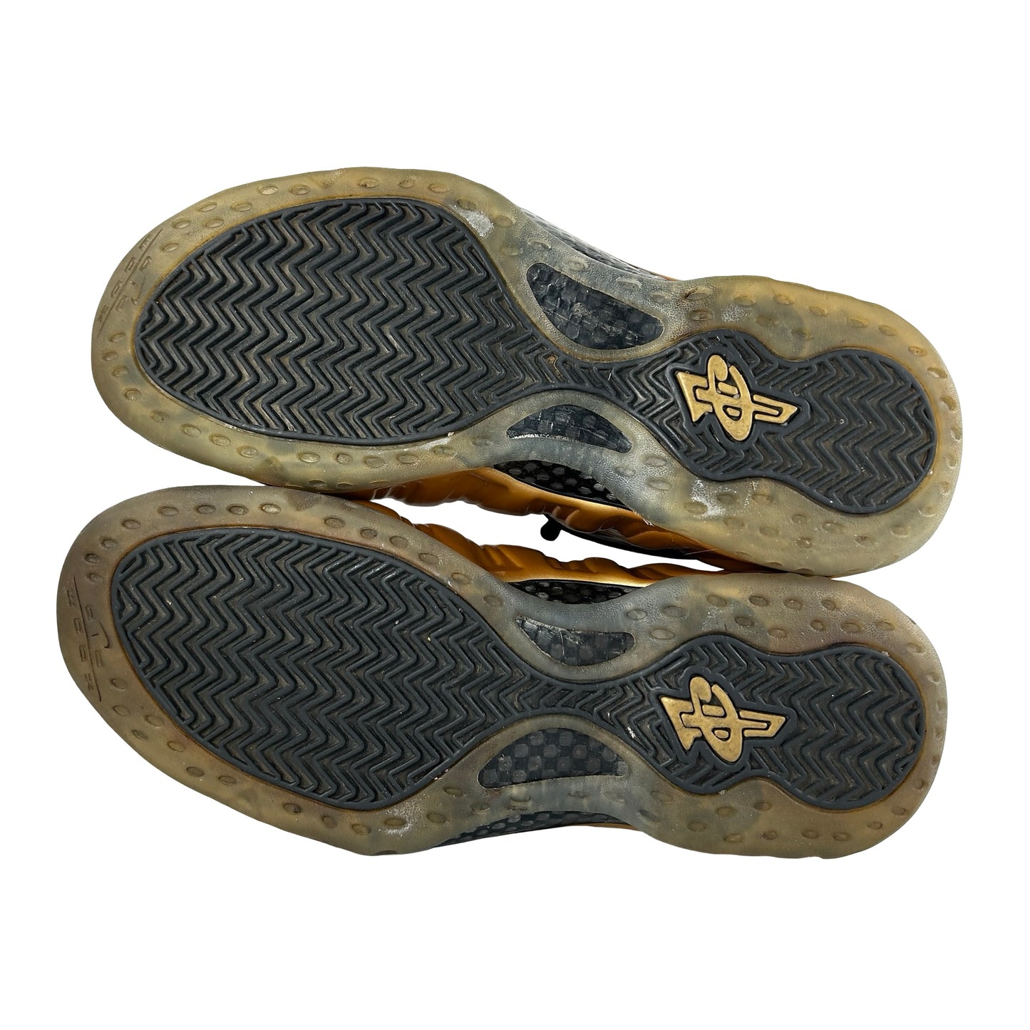 314996 700 Nike Air Foamposite One Metallic Gold [USED] - 10.5 M (Used)
