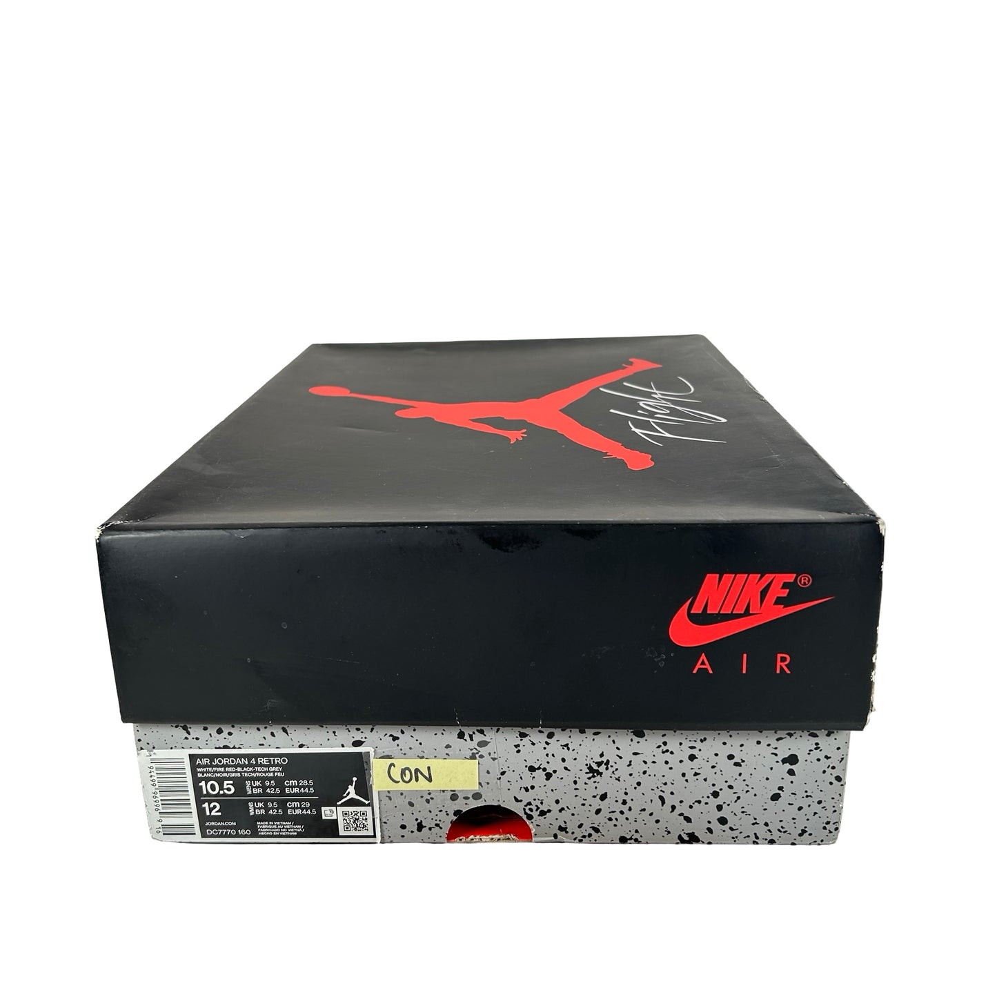 DC7770 160 Jordan 4 Retro Fire Red (2020) [CONDITIONAL] - 10.5 M (Crease)